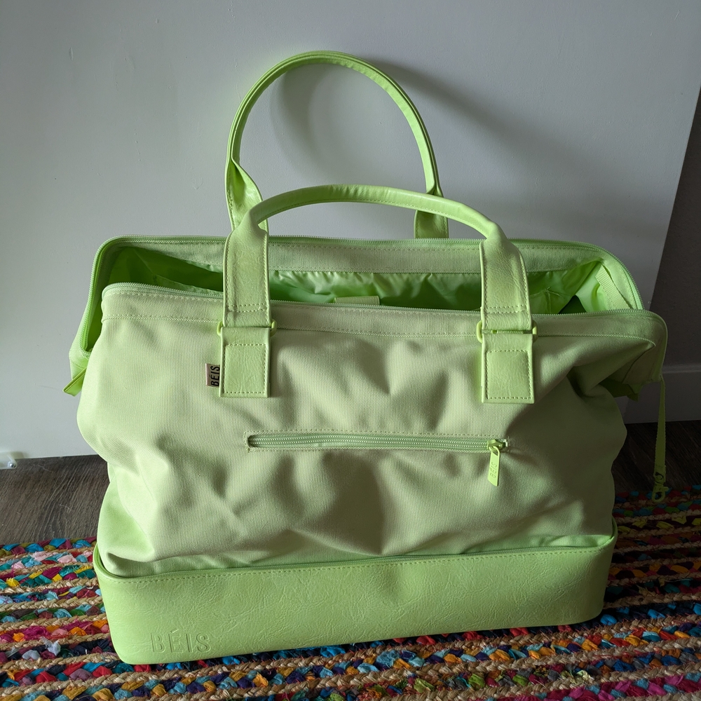 Brand New BEIS Citron Weekender Bag